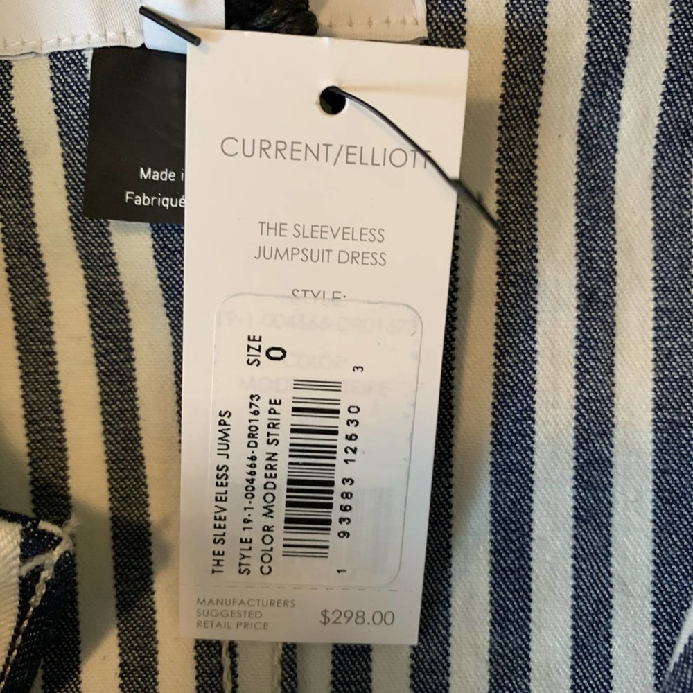 Current Elliot sleeveless jumpsuit dress size 0 - Picture 10 of 13